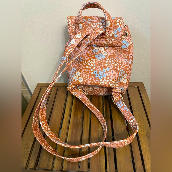 Wild Fable Cute Mini Flap Floral Backpack - Picture 2 of 5
